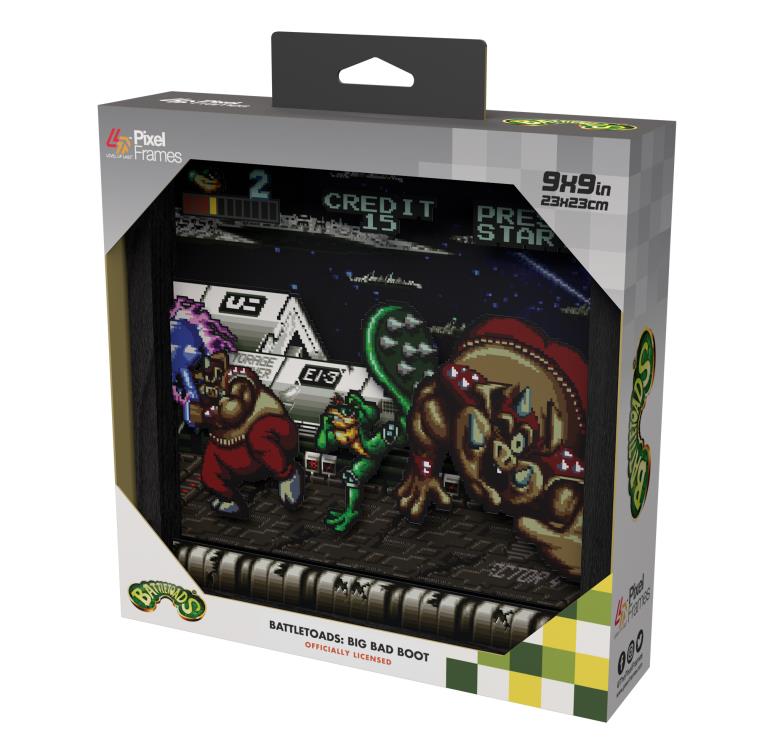 Battletoads Big Bad Boot Pixel Frame (9x9) Gallery Image 7