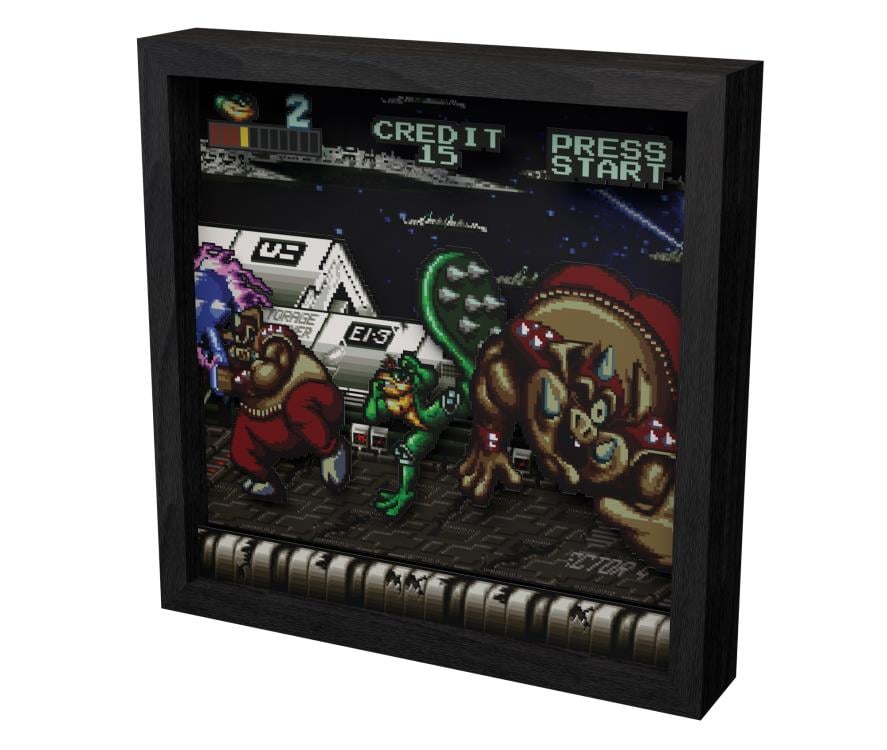 Battletoads Big Bad Boot Pixel Frame (9x9) Gallery Image 4