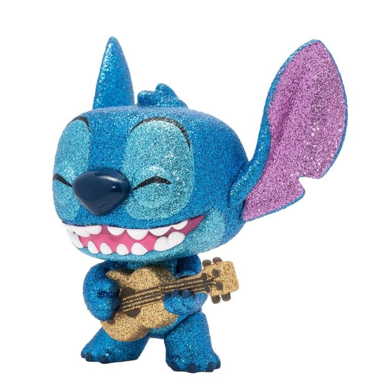 Pop! Disney: Lilo & Stitch - Stitch with Ukulele (Diamond Glitter) Exclusive Gallery Image 10