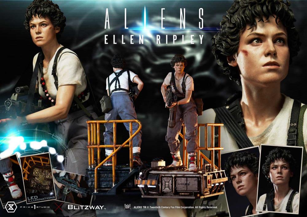 Aliens Ultimate Premium Masterline Ellen Ripley 1/4 Scale Limited Edition Statue Gallery Image 32