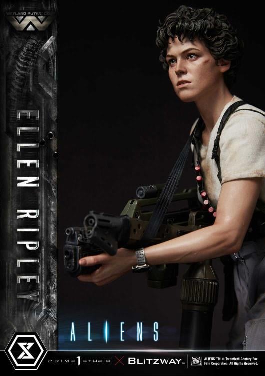 Aliens Ultimate Premium Masterline Ellen Ripley 1/4 Scale Limited Edition Statue Gallery Image 19
