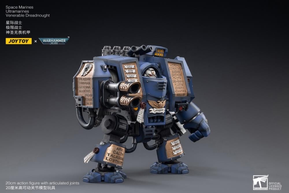 Warhammer 40K Ultramarines Venerable Dreadnought 1/18 Scale Figure Gallery Image 6