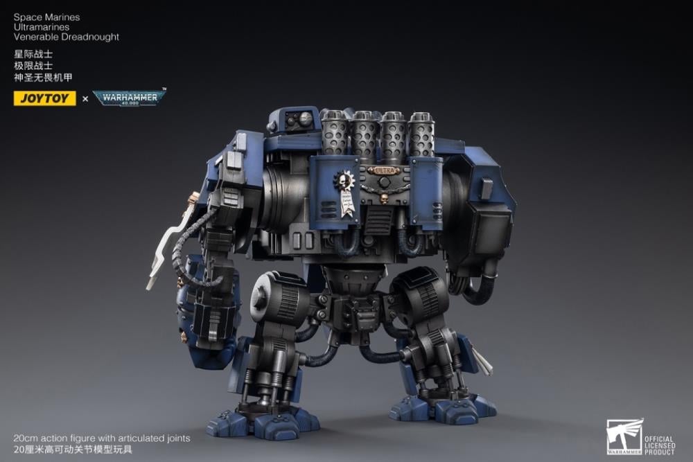 Warhammer 40K Ultramarines Venerable Dreadnought 1/18 Scale Figure Gallery Image 5