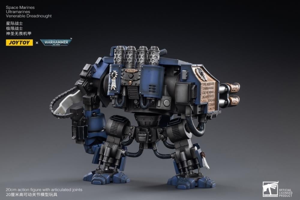 Warhammer 40K Ultramarines Venerable Dreadnought 1/18 Scale Figure Gallery Image 4