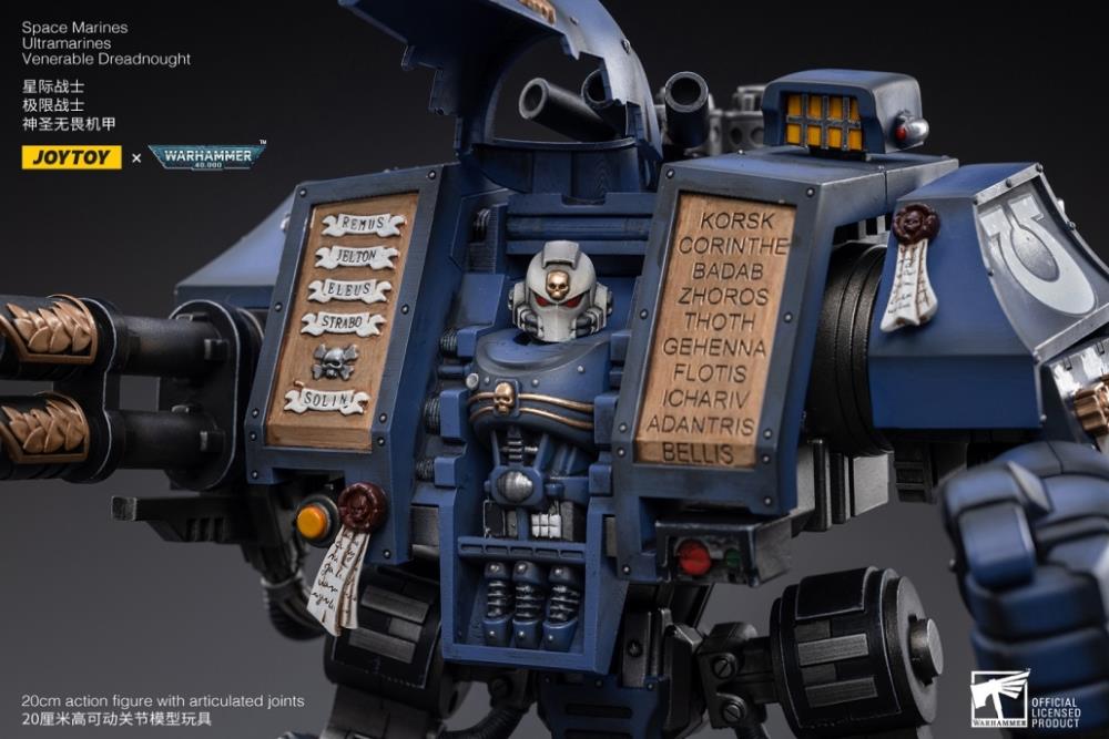 Warhammer 40K Ultramarines Venerable Dreadnought 1/18 Scale Figure Gallery Image 7