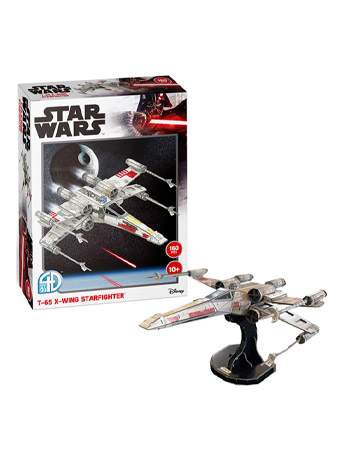 Star Wars T-65 X-wing Starfighter 160-Piece 3D Model Kit Gallery Image 2