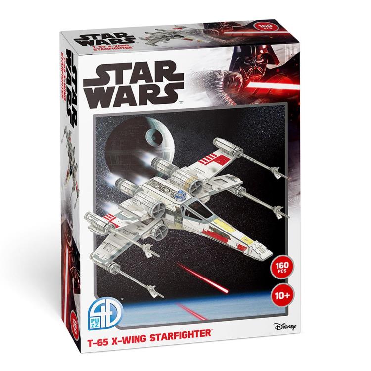 Star Wars T-65 X-wing Starfighter 160-Piece 3D Model Kit Gallery Image 7