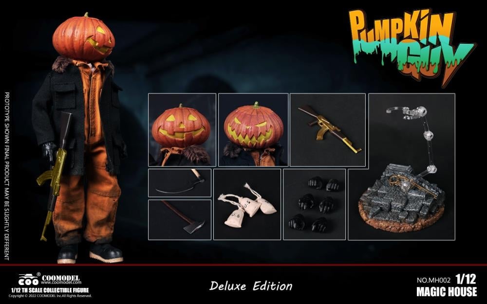 Magic House Pumpkin Guy (Exclusive Ver.) 1/12 Scale Figure Gallery Image 18