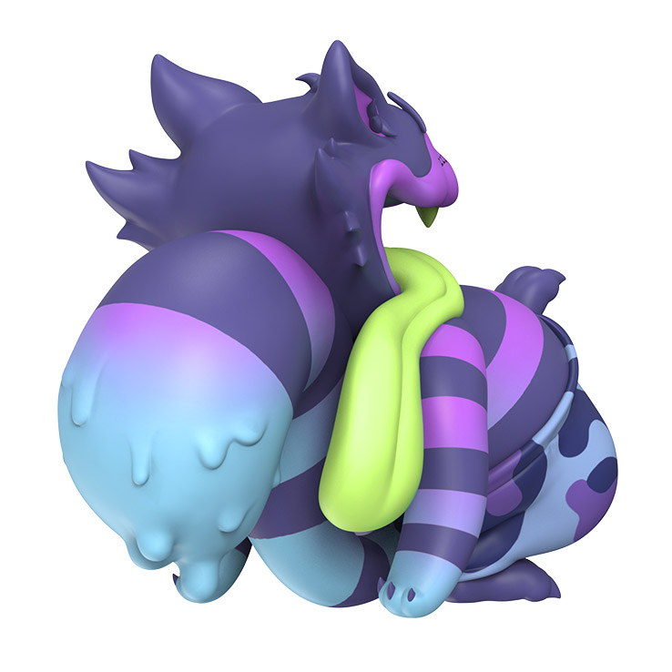 Droopy Cat (Trippy Edition) Limited Edition Vinyl Figure Gallery Image 8