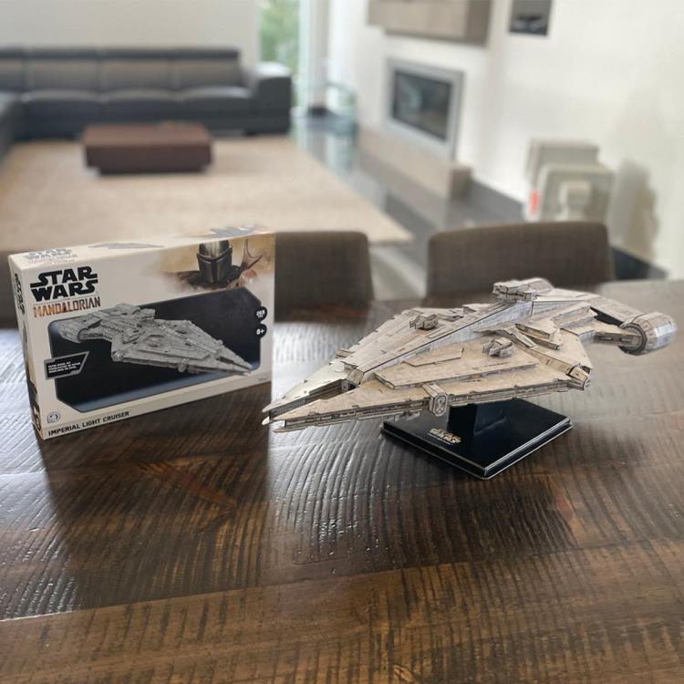 The Mandalorian Imperial Light Cruiser 265-Piece 3D Model Kit Gallery Image 3