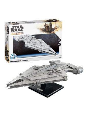 The Mandalorian Imperial Light Cruiser 265-Piece 3D Model Kit Gallery Image 2