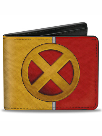 Marvel X-Men Red and Gold Logo Bi-Fold Wallet Gallery Image 2