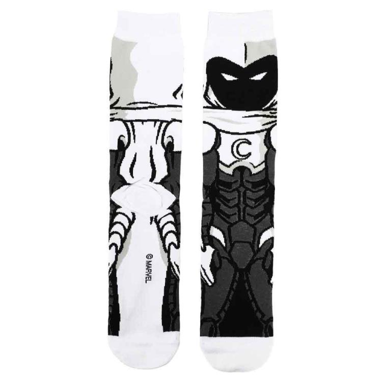 Marvel Moon Knight Animigos 360 Character Crew Socks Gallery Image 4