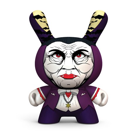 Universal Monsters Dunny Dracula 8" Vinyl Figure Gallery Image 3