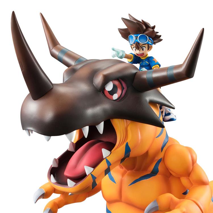 Digimon Adventure G.E.M. Series Greymon & Taichi Yagami (Reissue)