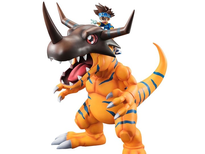 Digimon Adventure G.E.M. Series Greymon & Taichi Yagami (Reissue)