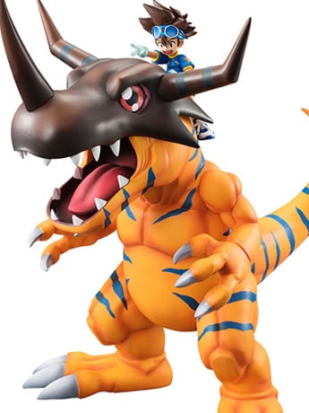 Digimon Adventure G.E.M. Series Greymon & Taichi Yagami (Reissue)