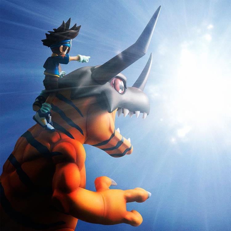 Digimon Adventure G.E.M. Series Greymon & Taichi Yagami (Reissue)