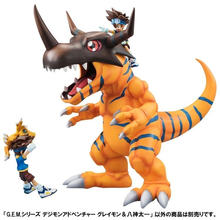 Digimon Adventure G.E.M. Series Greymon & Taichi Yagami (Reissue) Gallery Image 8