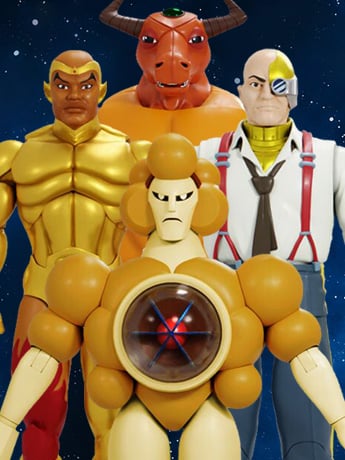 SilverHawks ULTIMATES! Wave 3 Set of 4 Action Figures Gallery Image 2