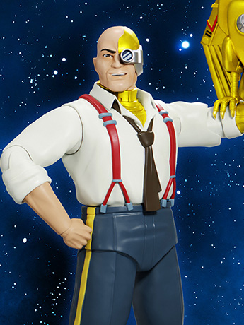 SilverHawks ULTIMATES! Commander Stargazer Action Figure Gallery Image 2