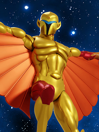 SilverHawks ULTIMATES! Hotwing Action Figure Gallery Image 2