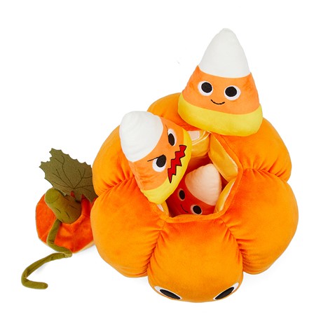 Yummy World Jack O'Lantern & Candy Corn Plush Gallery Image 12