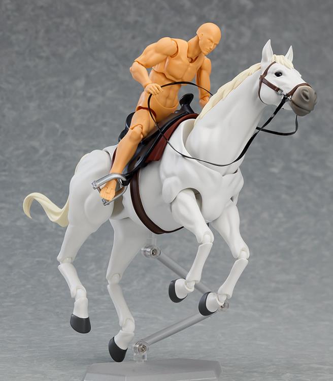 figma No.490b Horse (White) Version 2.0 (Reissue)