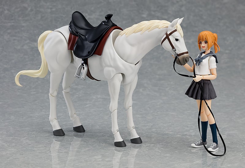 figma No.490b Horse (White) Version 2.0 (Reissue)