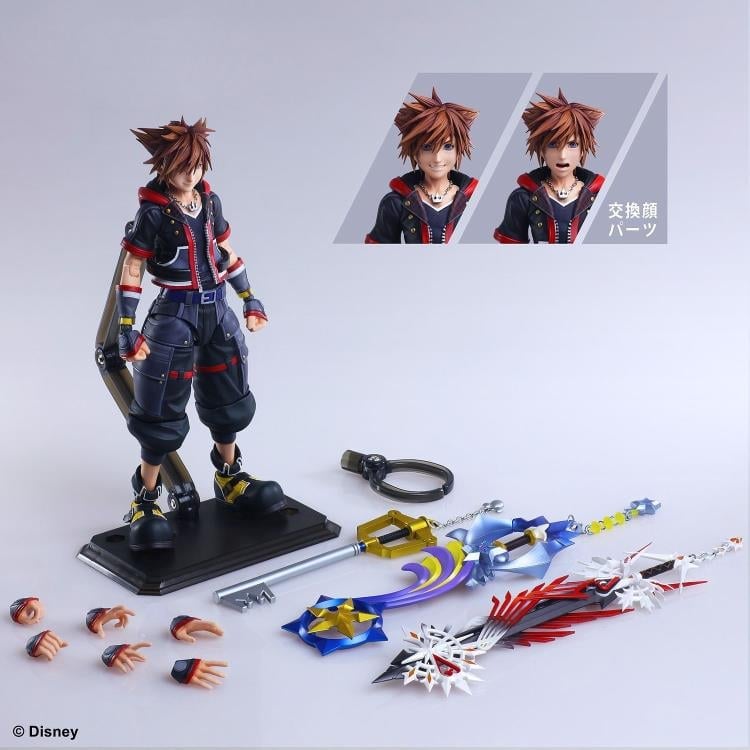Kingdom Hearts III Play Arts Kai Sora (Ver. 2 Deluxe Version) Gallery Image 10