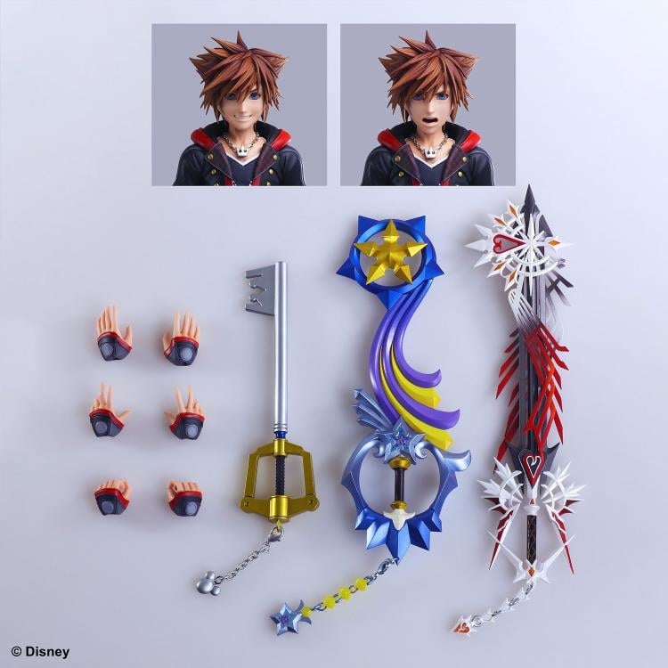 Kingdom Hearts III Play Arts Kai Sora (Ver. 2 Deluxe Version) Gallery Image 9