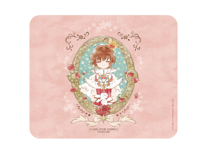 Cardcaptor Sakura: Clear Card Red Hearts Mouse Pad Gallery Image 1