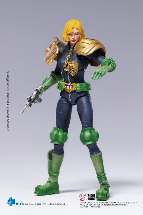 2000 AD Exquisite Mini Series Judge Anderson 1:18 Scale PX Previews Exclusive Figure Gallery Image 9