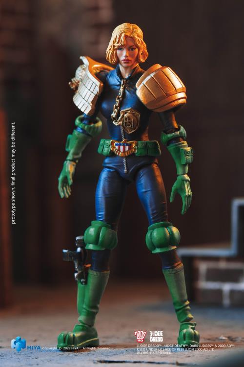 2000 AD Exquisite Mini Series Judge Anderson 1:18 Scale PX Previews Exclusive Figure Gallery Image 3