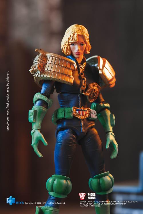 2000 AD Exquisite Mini Series Judge Anderson 1:18 Scale PX Previews Exclusive Figure Gallery Image 7