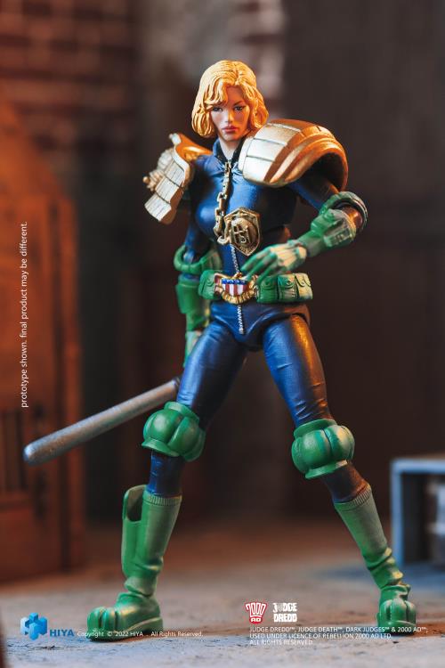 2000 AD Exquisite Mini Series Judge Anderson 1:18 Scale PX Previews Exclusive Figure Gallery Image 4