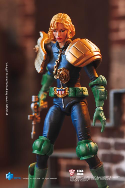 2000 AD Exquisite Mini Series Judge Anderson 1:18 Scale PX Previews Exclusive Figure Gallery Image 6