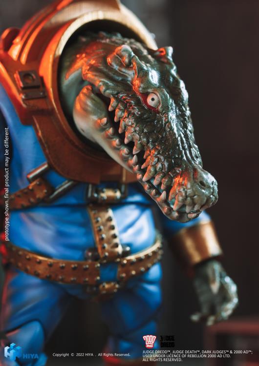 2000 AD Exquisite Mini Series Judge Dredd Klegg Mercenary 1:18 Scale PX Previews Exclusive Figure Gallery Image 6