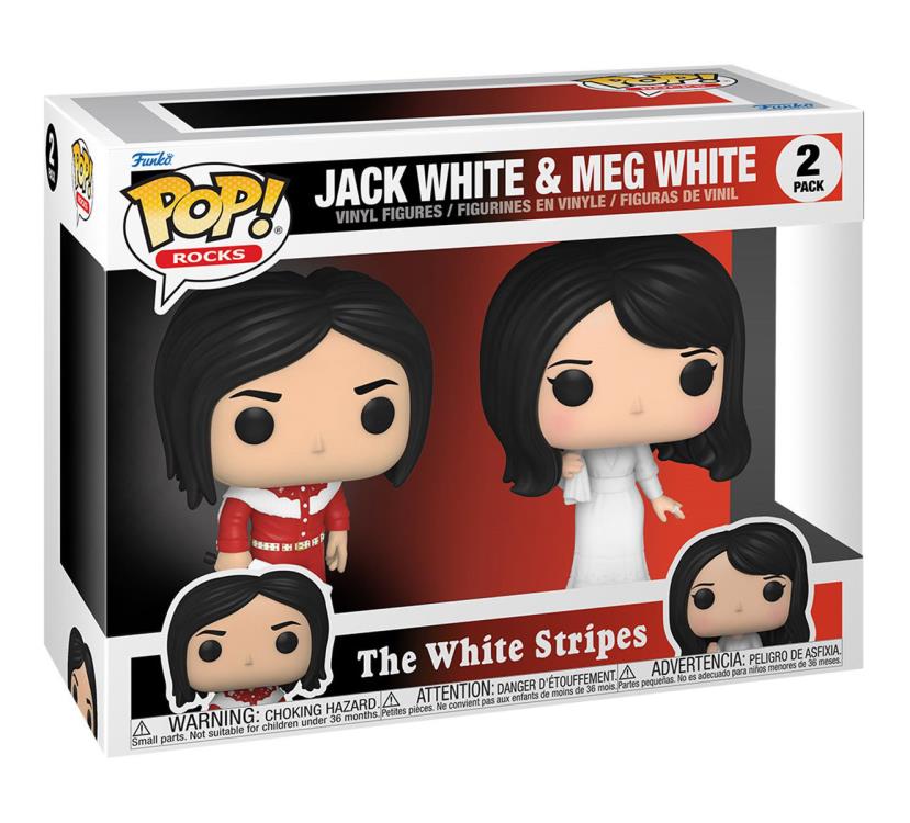 Pop! Rocks: The White Stripes - Jack White & Meg White Two-Pack Gallery Image 3
