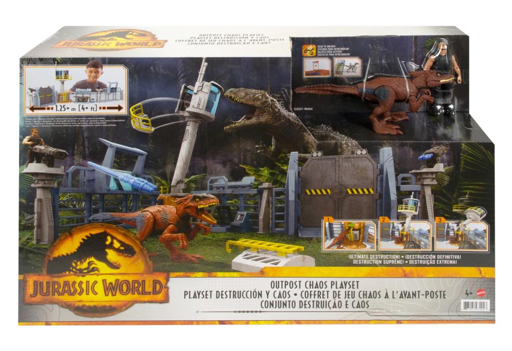 Jurassic World Outpost Chaos Playset Gallery Image 11