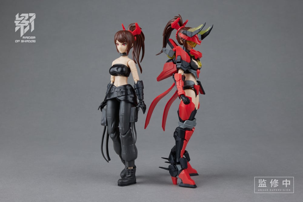 Raider of Shadow RS-02 Chinese Zodiac Shadow Ox 1/10 Scale Figure Set Gallery Image 3