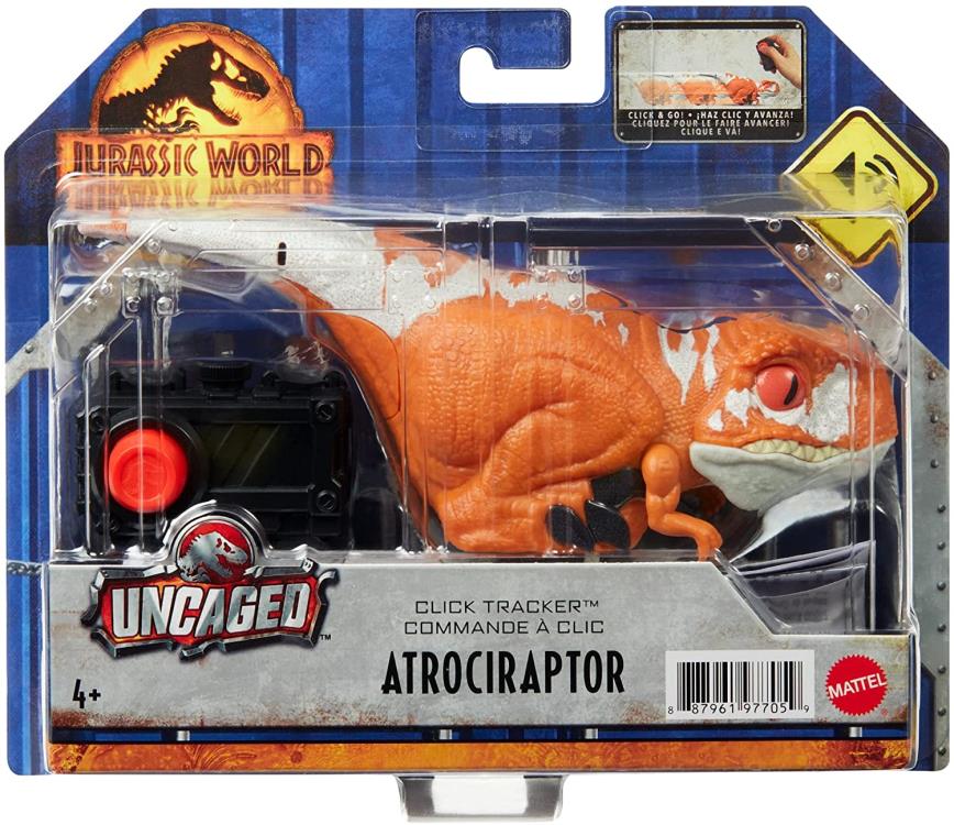 Jurassic World: Dominion Uncaged Click Tracker Atrociraptor (Red) Figure Gallery Image 7
