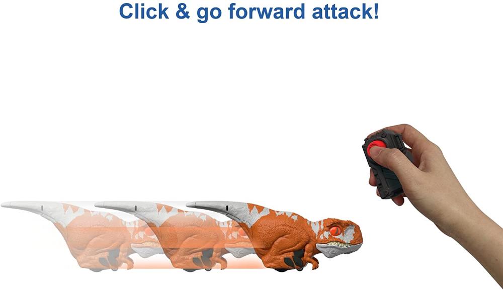 Jurassic World: Dominion Uncaged Click Tracker Atrociraptor (Red) Figure Gallery Image 5