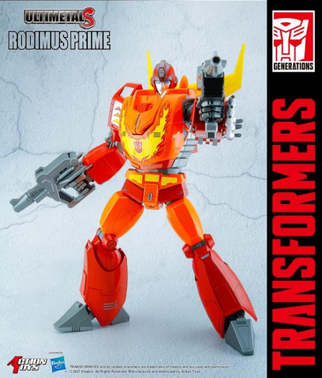 Transformers UltimetalS Rodimus Prime (Hot Rod) Figure Gallery Image 9
