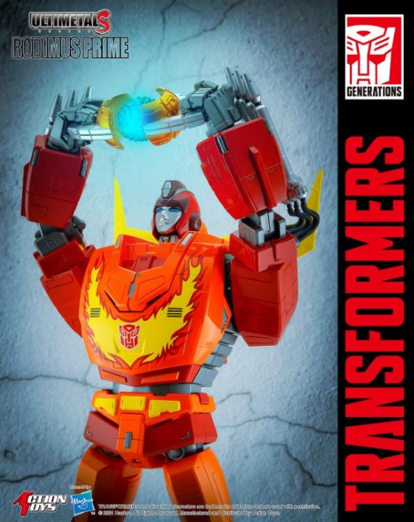Transformers UltimetalS Rodimus Prime (Hot Rod) Figure Gallery Image 12