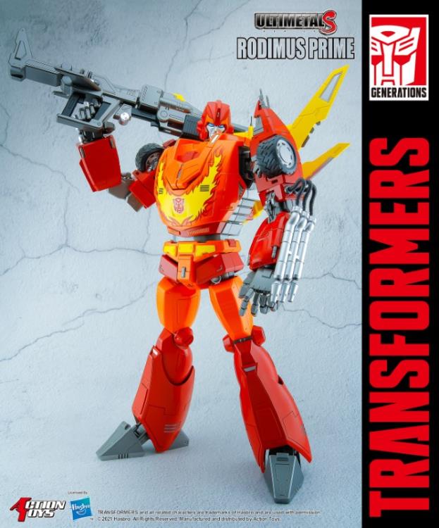Transformers UltimetalS Rodimus Prime (Hot Rod) Figure