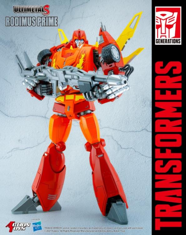Transformers UltimetalS Rodimus Prime (Hot Rod) Figure Gallery Image 7