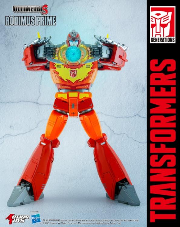 Transformers UltimetalS Rodimus Prime (Hot Rod) Figure Gallery Image 10