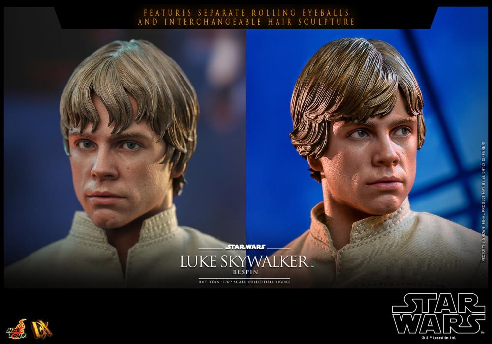 Star Wars: The Empire Strikes Back DX24 Luke Skywalker (Bespin) 1/6th Scale Collectible Figure Gallery Image 11