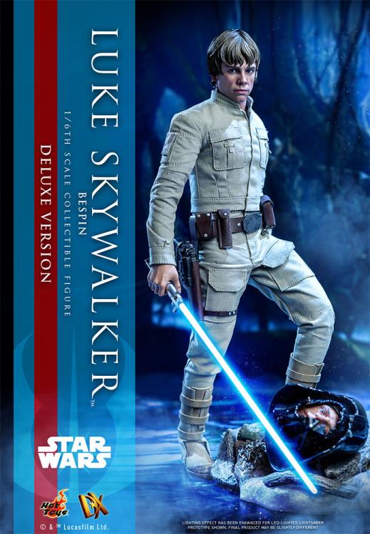 Star Wars: The Empire Strikes Back DX25 Luke Skywalker (Bespin) Deluxe 1/6th Scale Collectible Figure Gallery Image 6